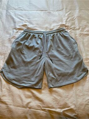 Men's Athletic Drawstring Shorts - Gray